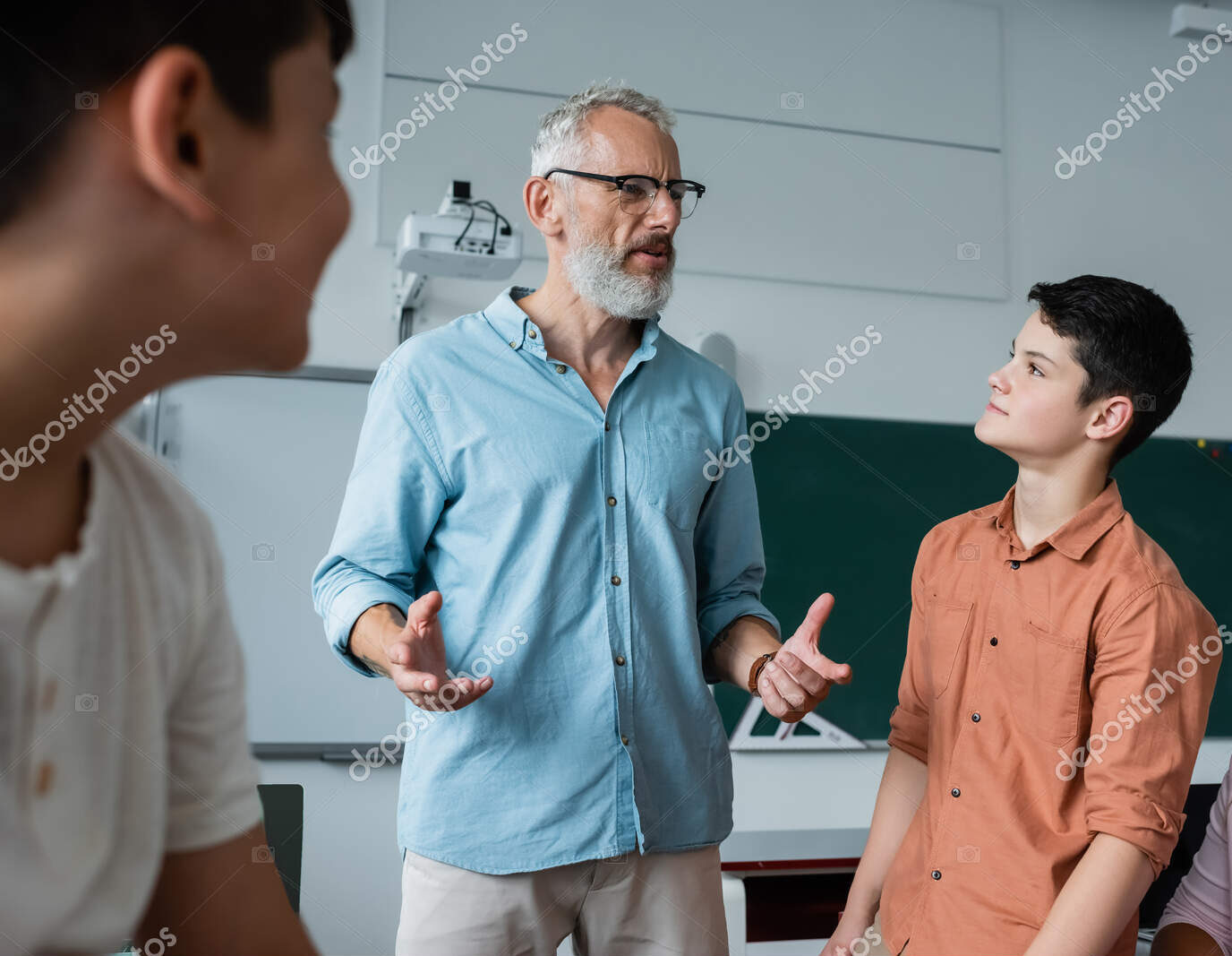 Students in school and academics